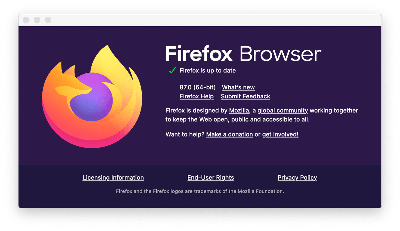 How to check for updates in Firefox
