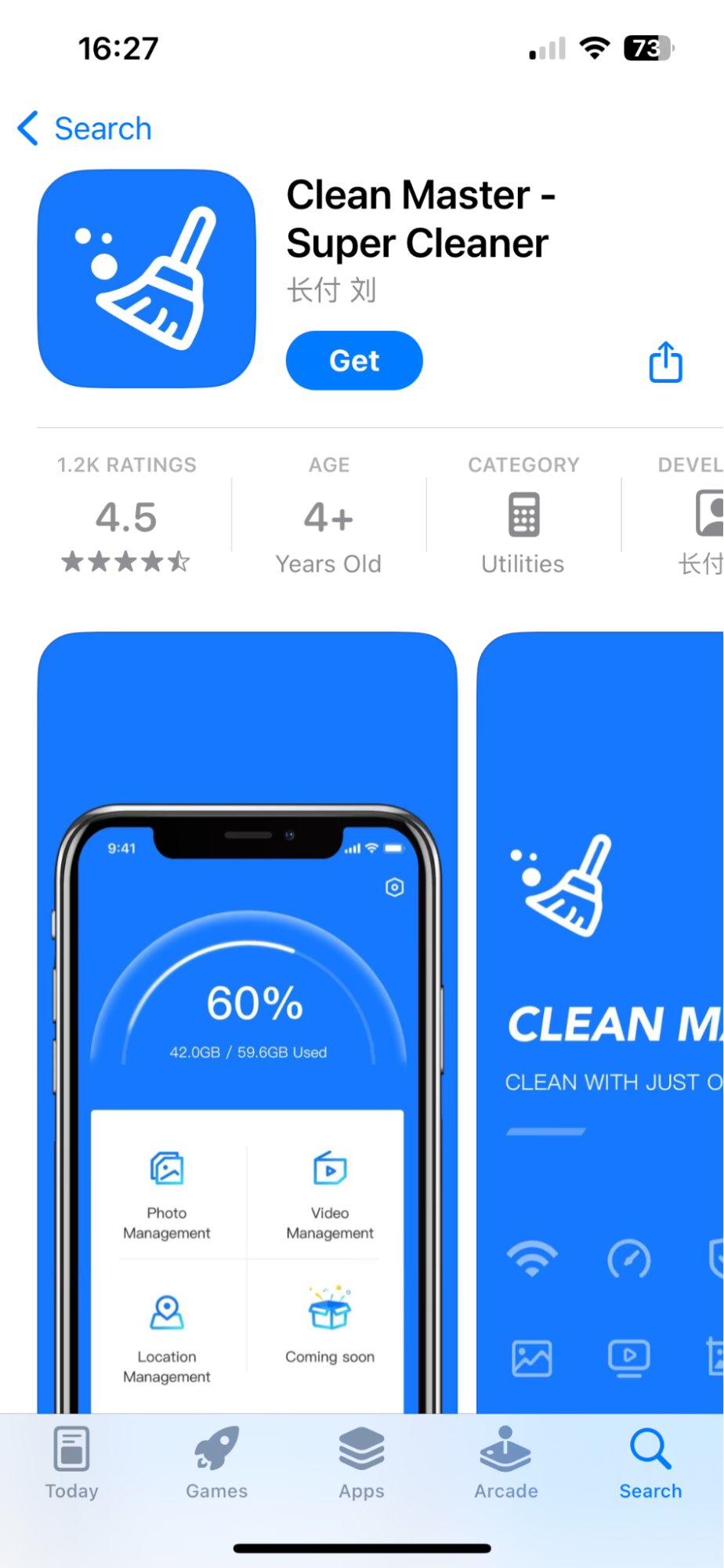 Download ccleaner cho iphone