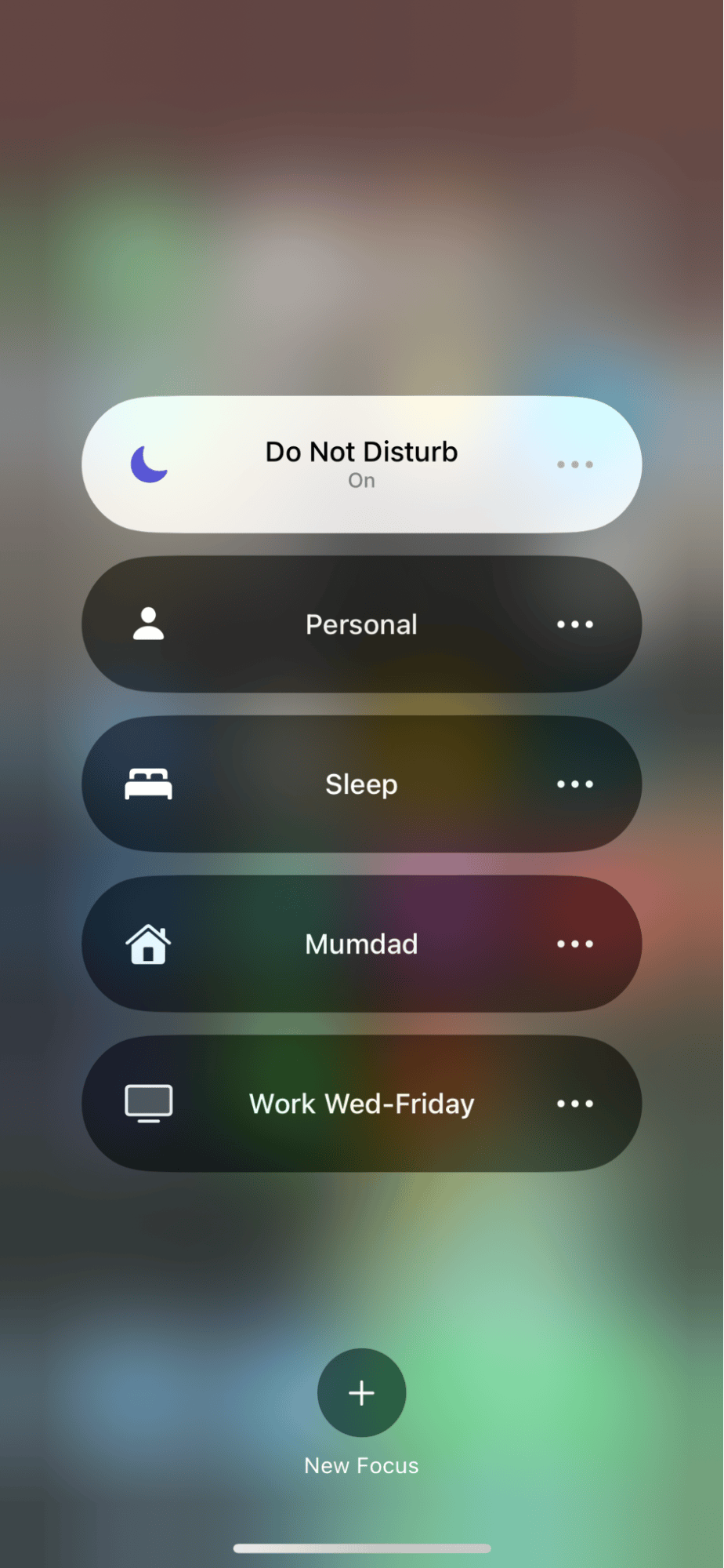 Do Not Disturb mode on iPhone