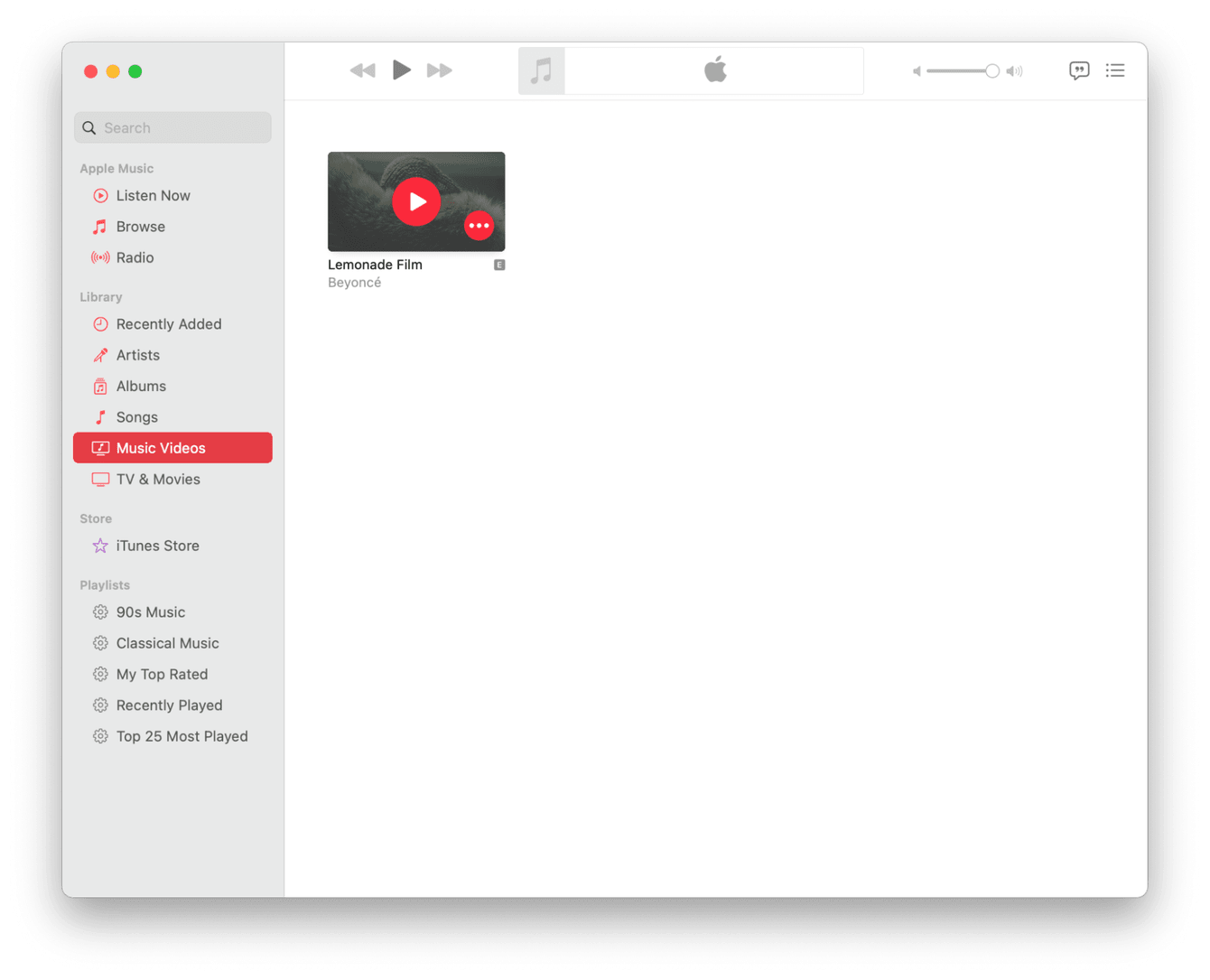 search for all video files on mac