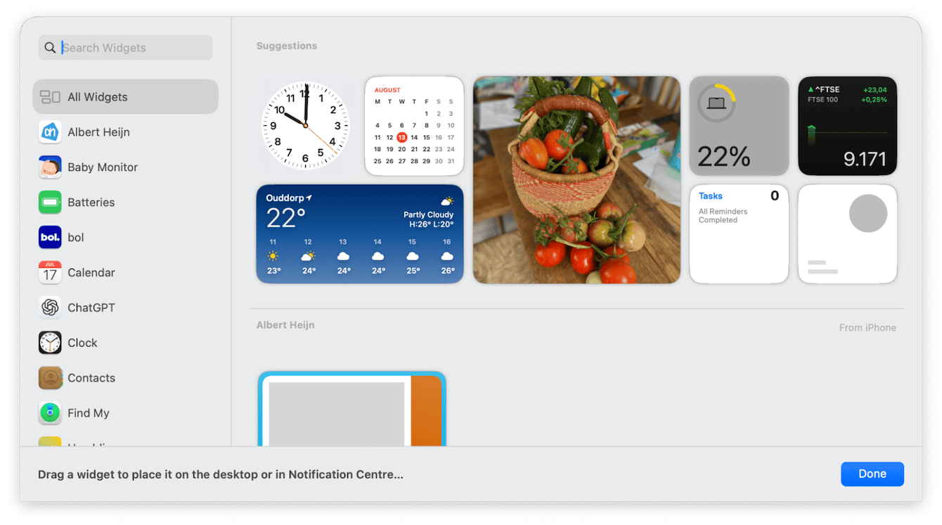 Desktop widgets that actually do something