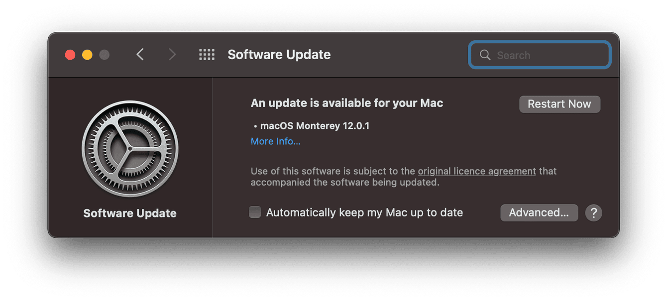 How to update Mac