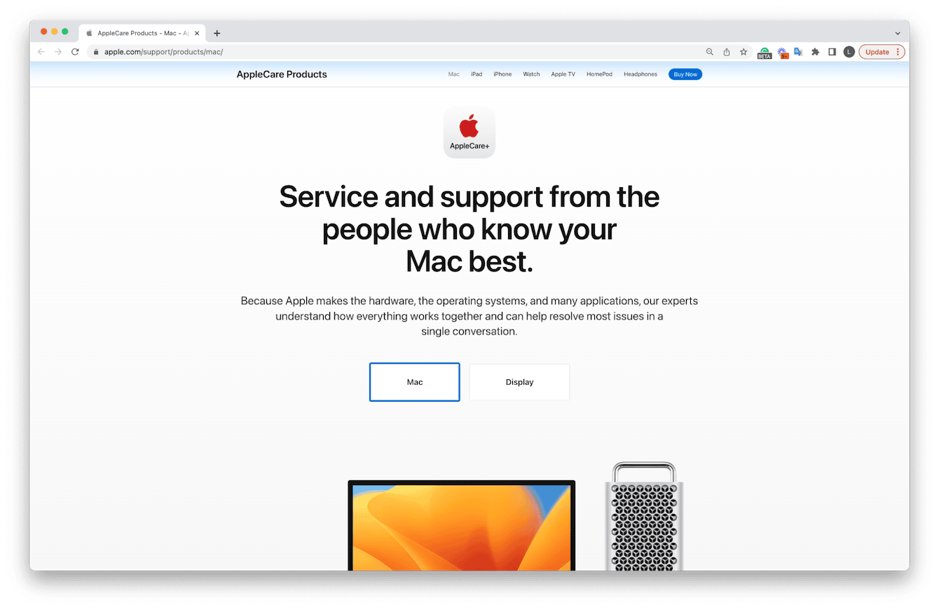 AppleCare basic package