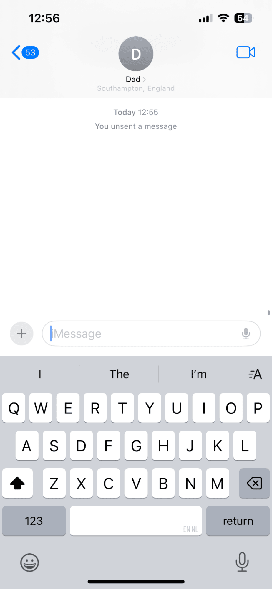 Select Undo Send and watch the message disappear