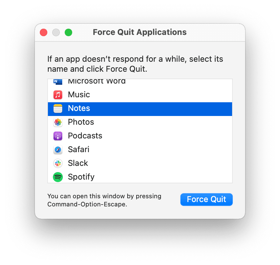 mac force quit system preferences