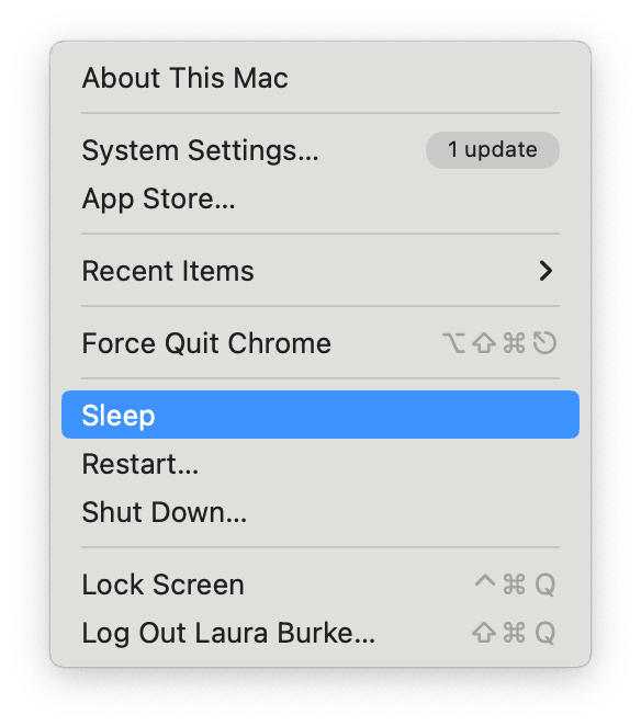 How to disconnect external devices on Mac