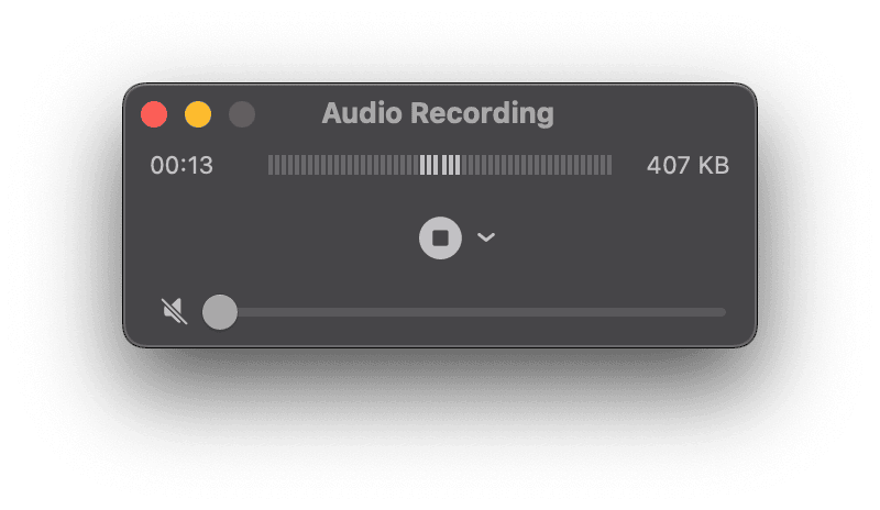 How to record audio on MacBook using QuickTime Player