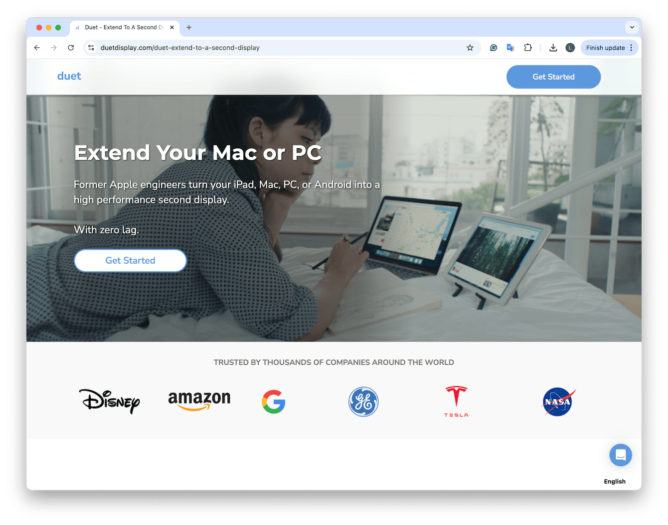 Duet Display website