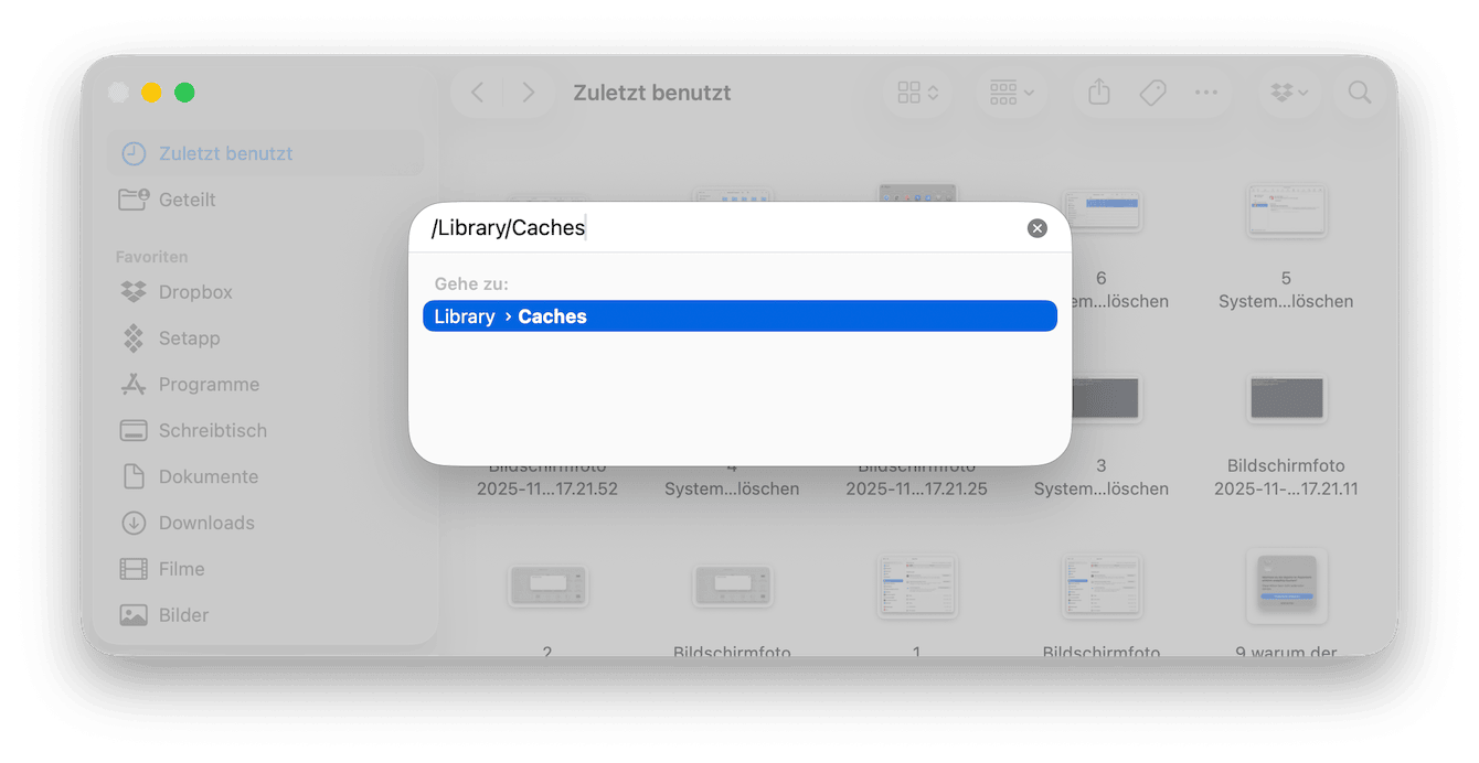 So l&ouml;schen Sie den System-Cache auf dem Mac manuell