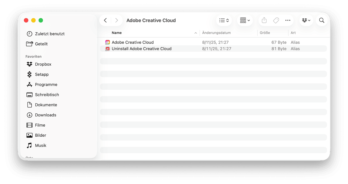 Programme mit nativen Deinstallationstools entfernen