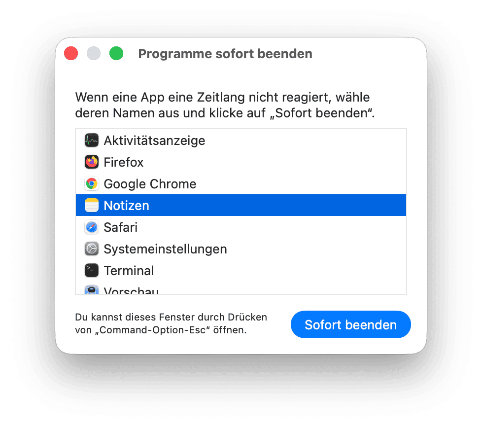 Erkennen Sie st&ouml;rende Programme