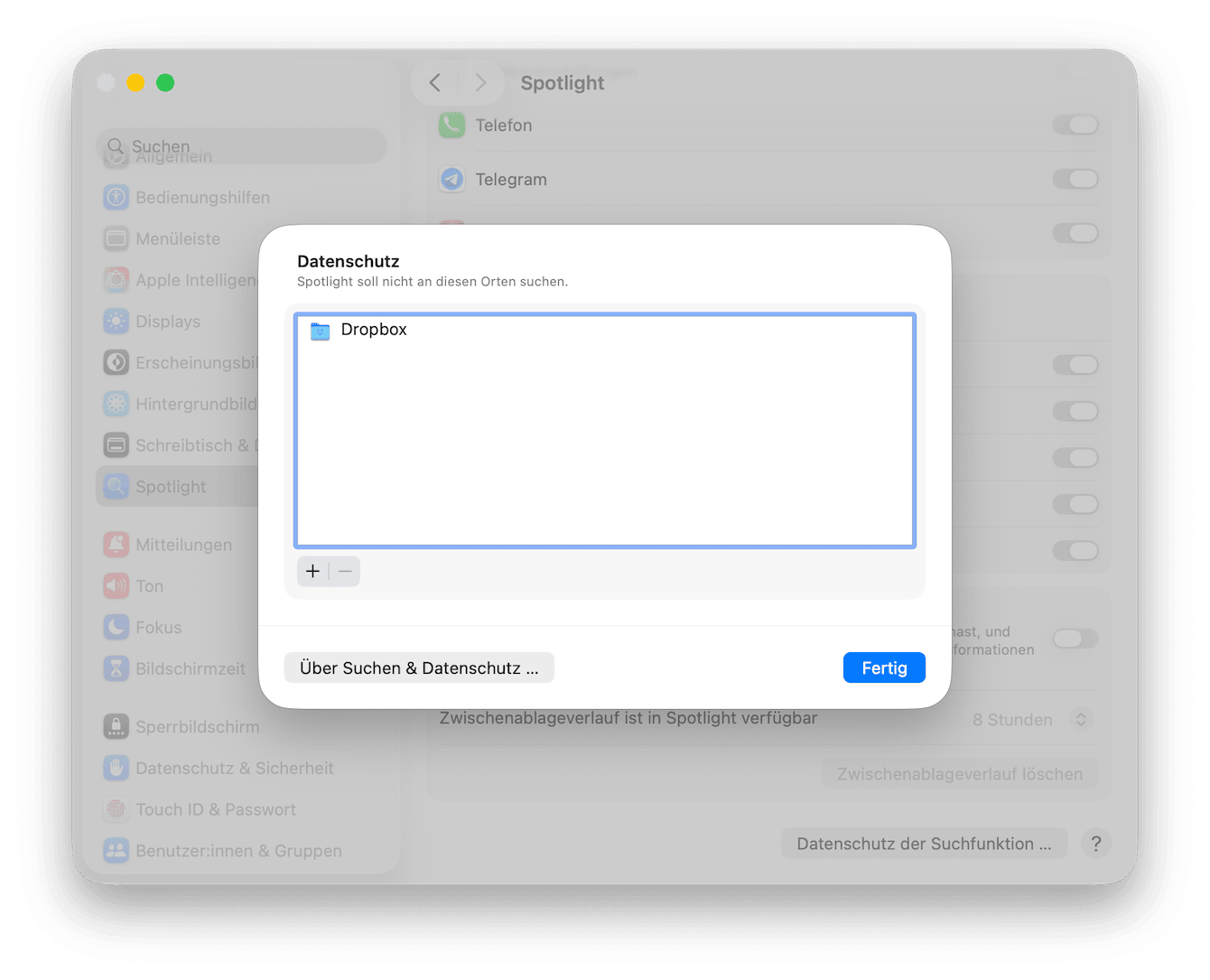 Überprüfen Sie Ihre Datenschutzeinstellungen