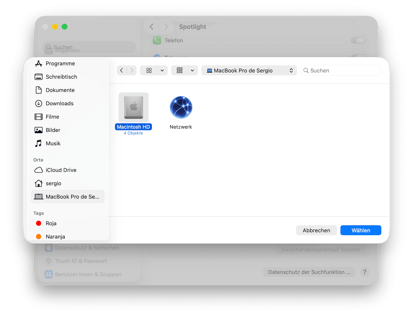 Öffnen Sie das Apple-Menü > Systemeinstellungen > Siri & Spotlight