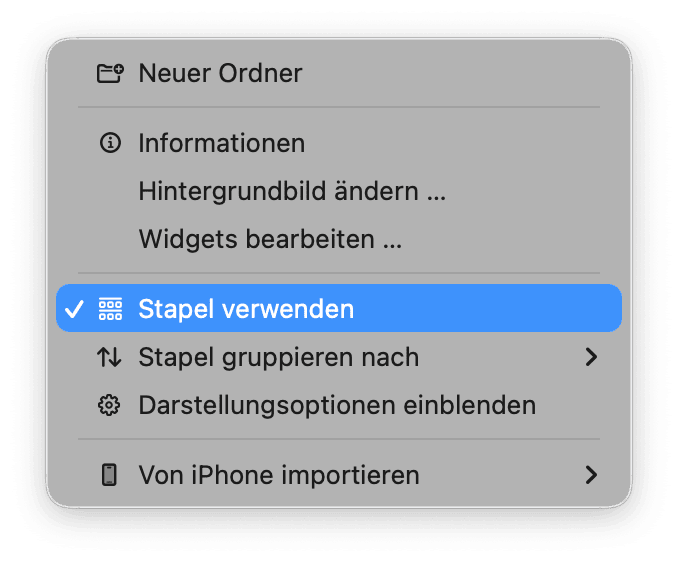 Schreibtisch aufräumen