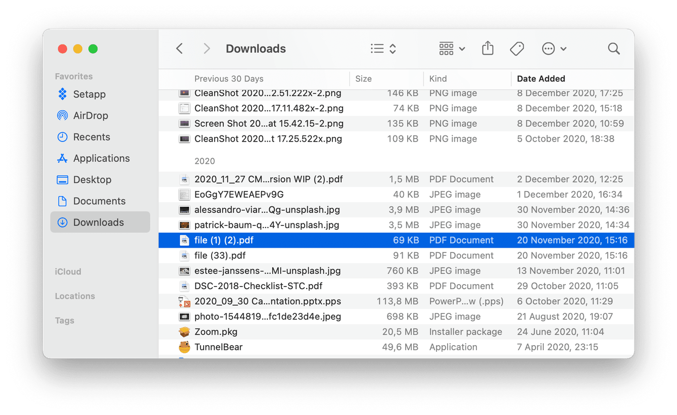 How to delete downloads on Mac
