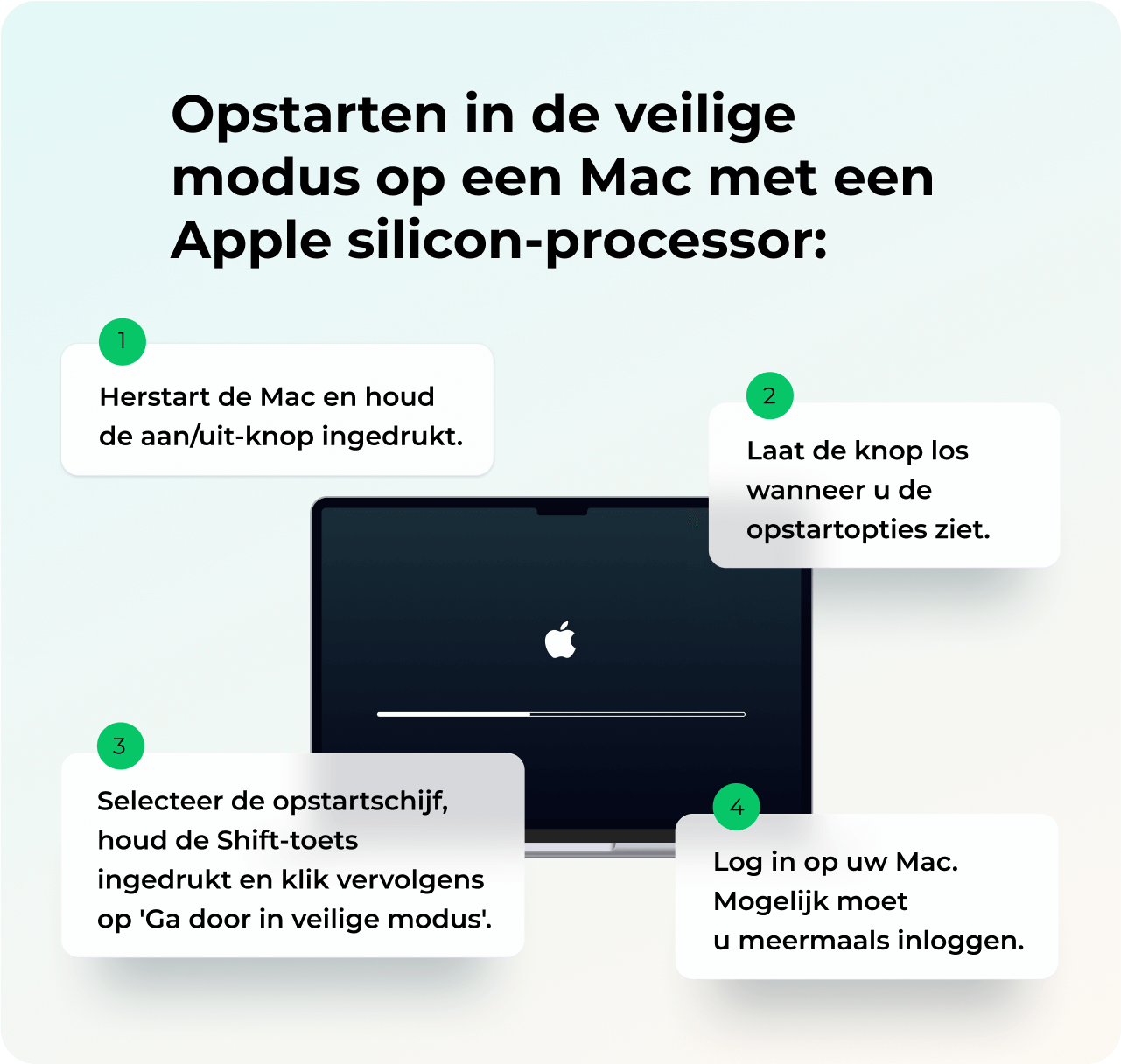 Zo start je een Mac met Apple silicon op in de veilige modus