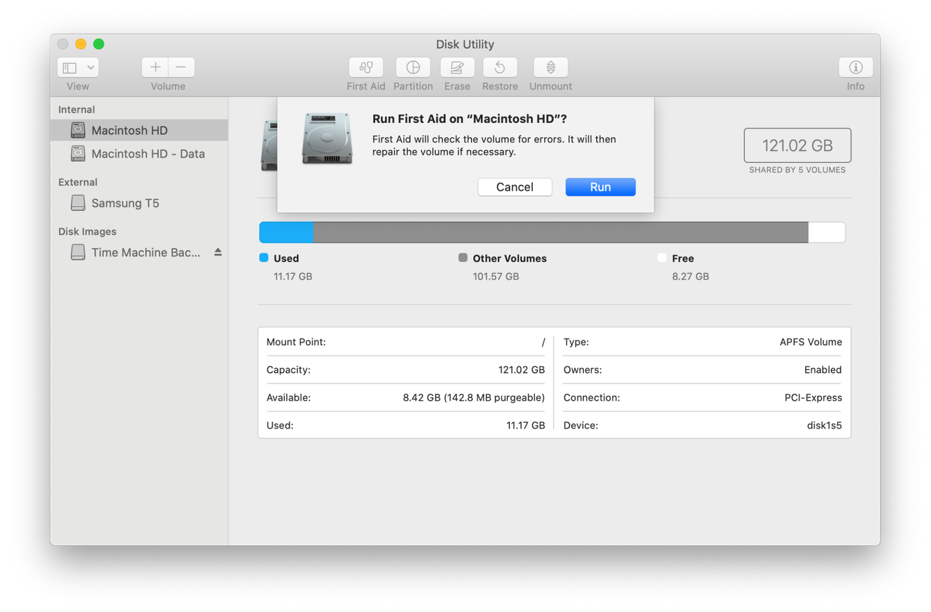 internal hard drive not showing up mac disk utility