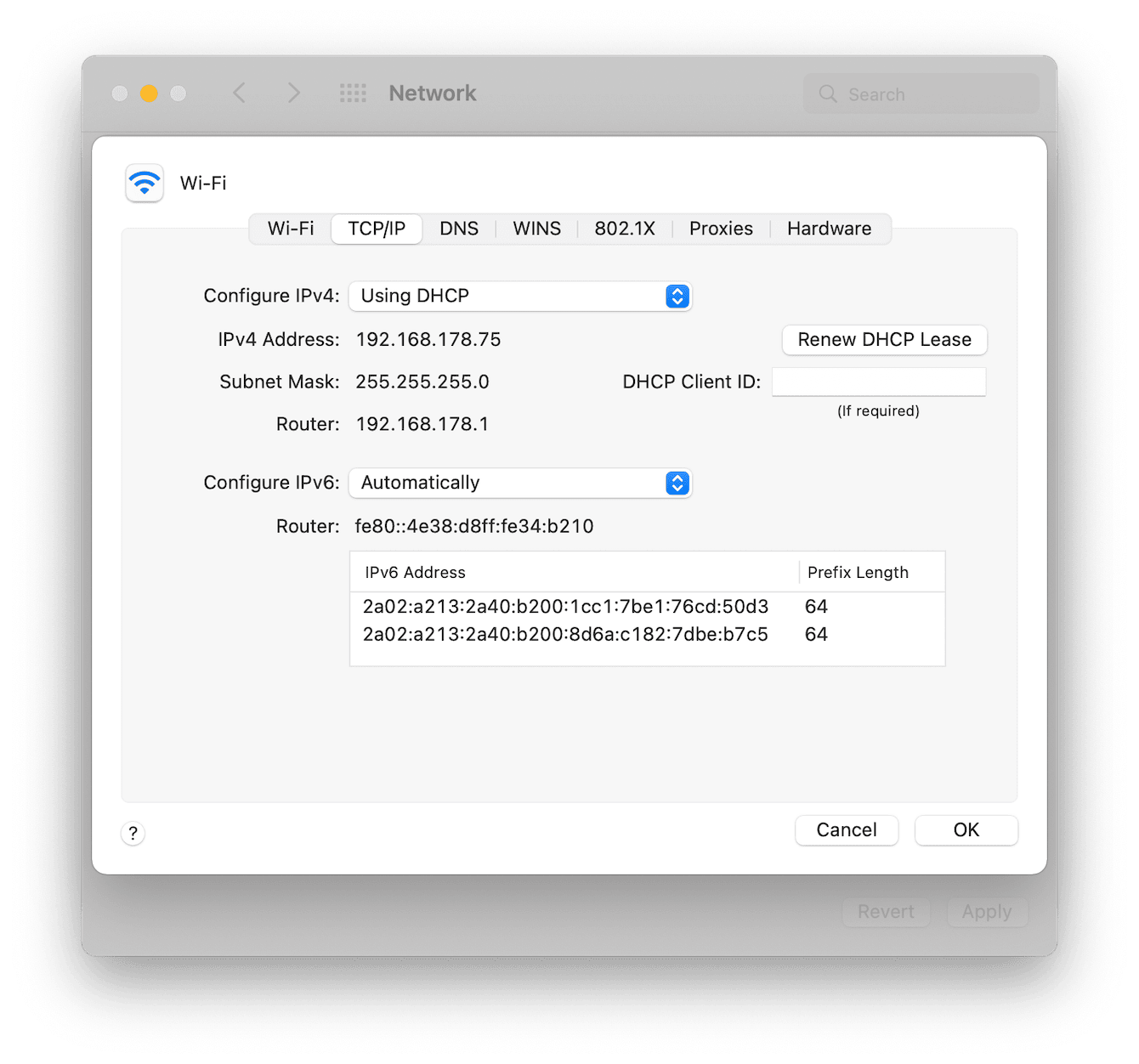 When MacBook is not connecting to Wi-Fi, an issue with the DHCP Lease could be the WHY