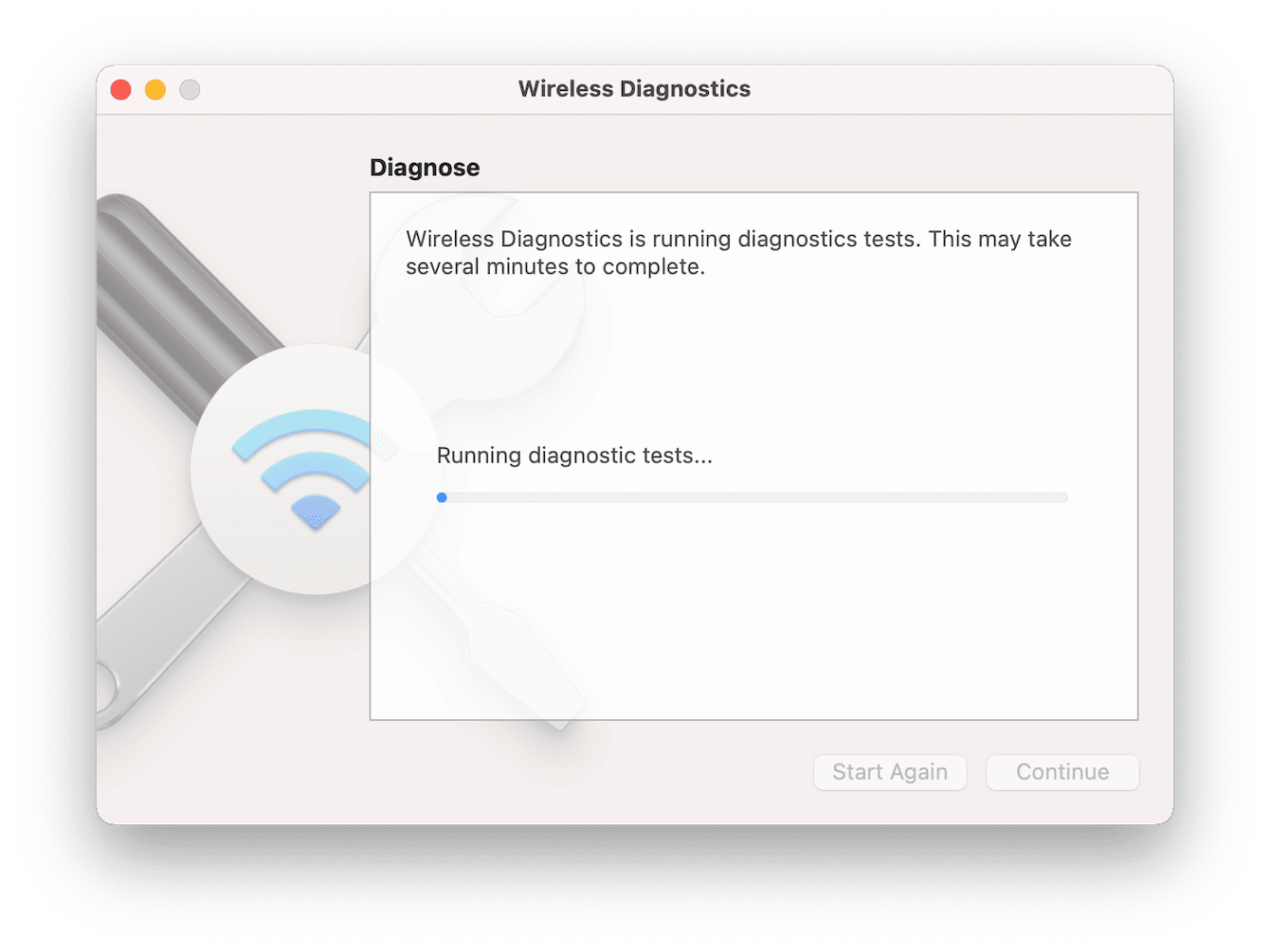 You can use The Wireless Diagnostics tool to generate a report and analysis of Wi-Fi connection