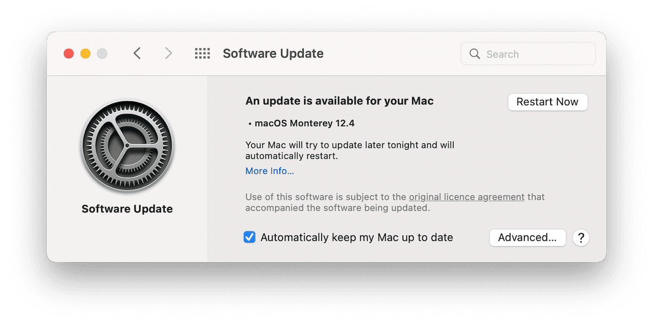 mac software update