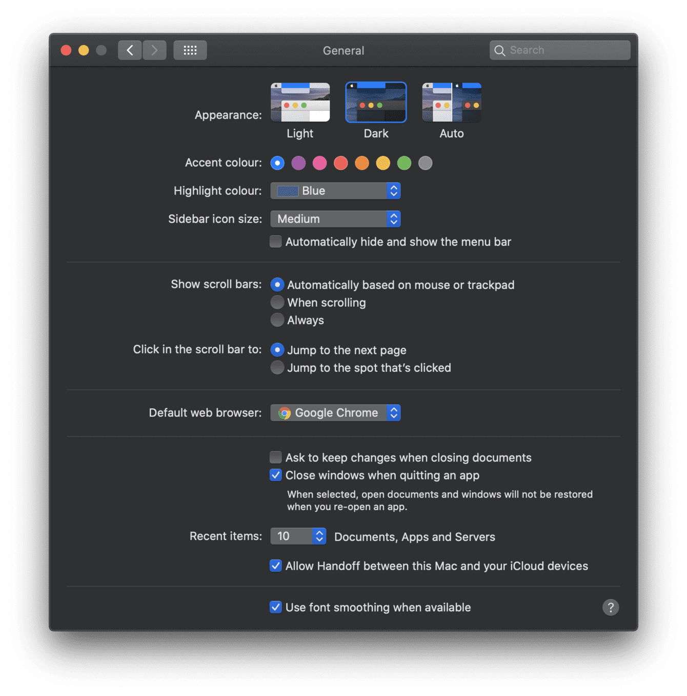 manually adjust brightness mac