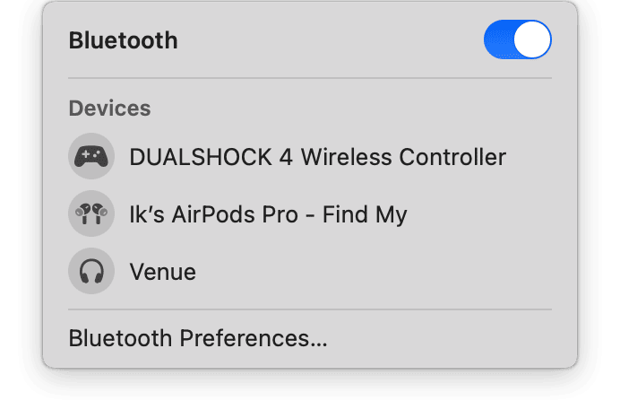 How to reconnect a Bluetooth device to Mac