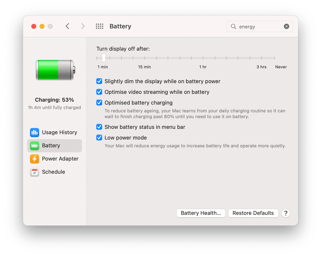 How to save your battery 