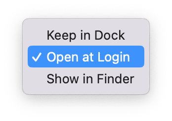 How to stop applications from opening on startup via Dock