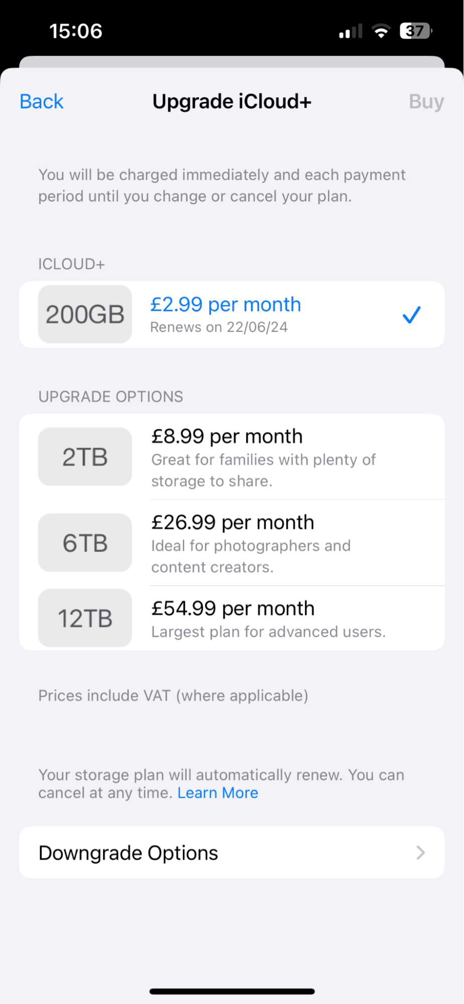 How to upgrade iCloud+