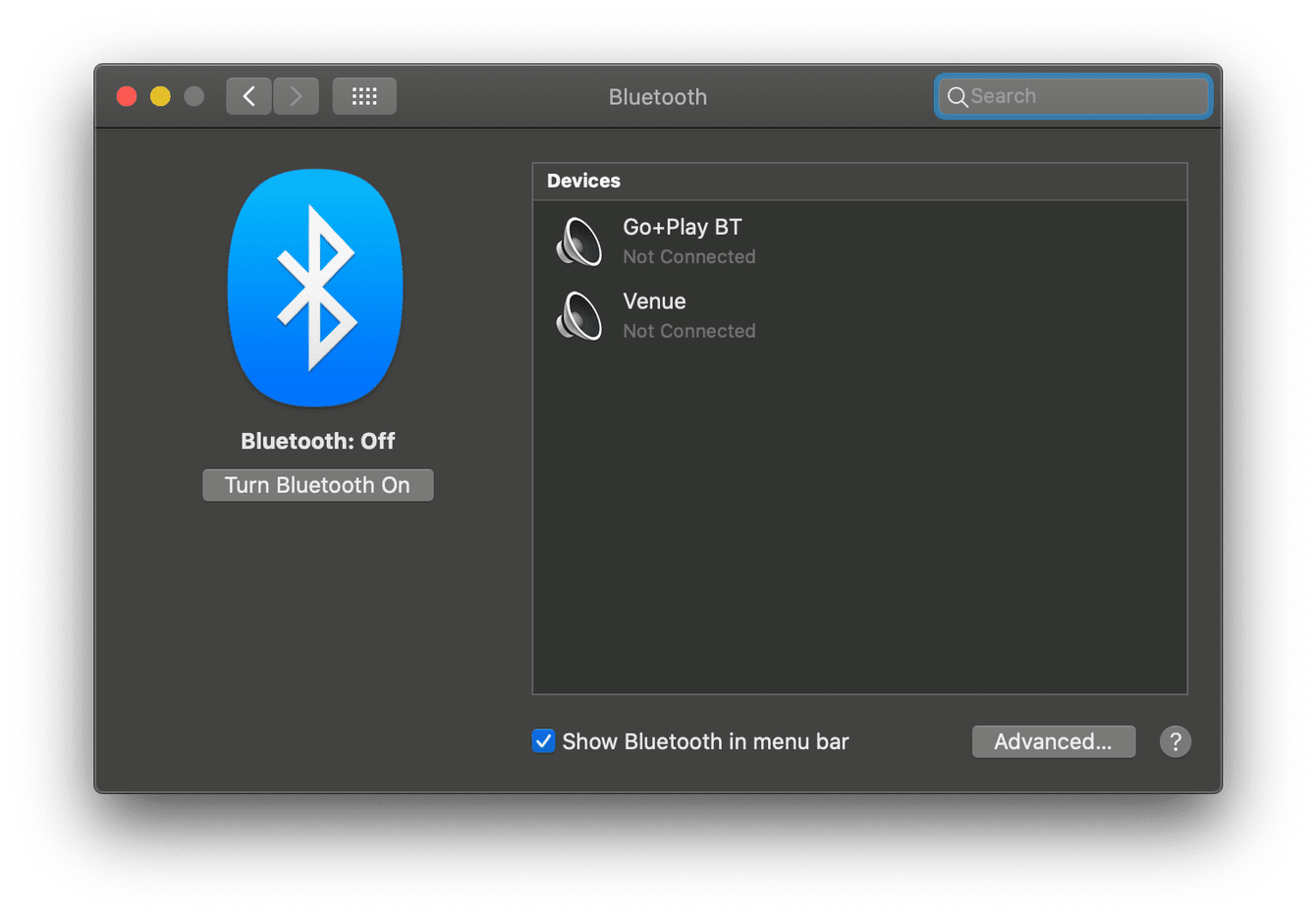 How to check Bluetooth connection