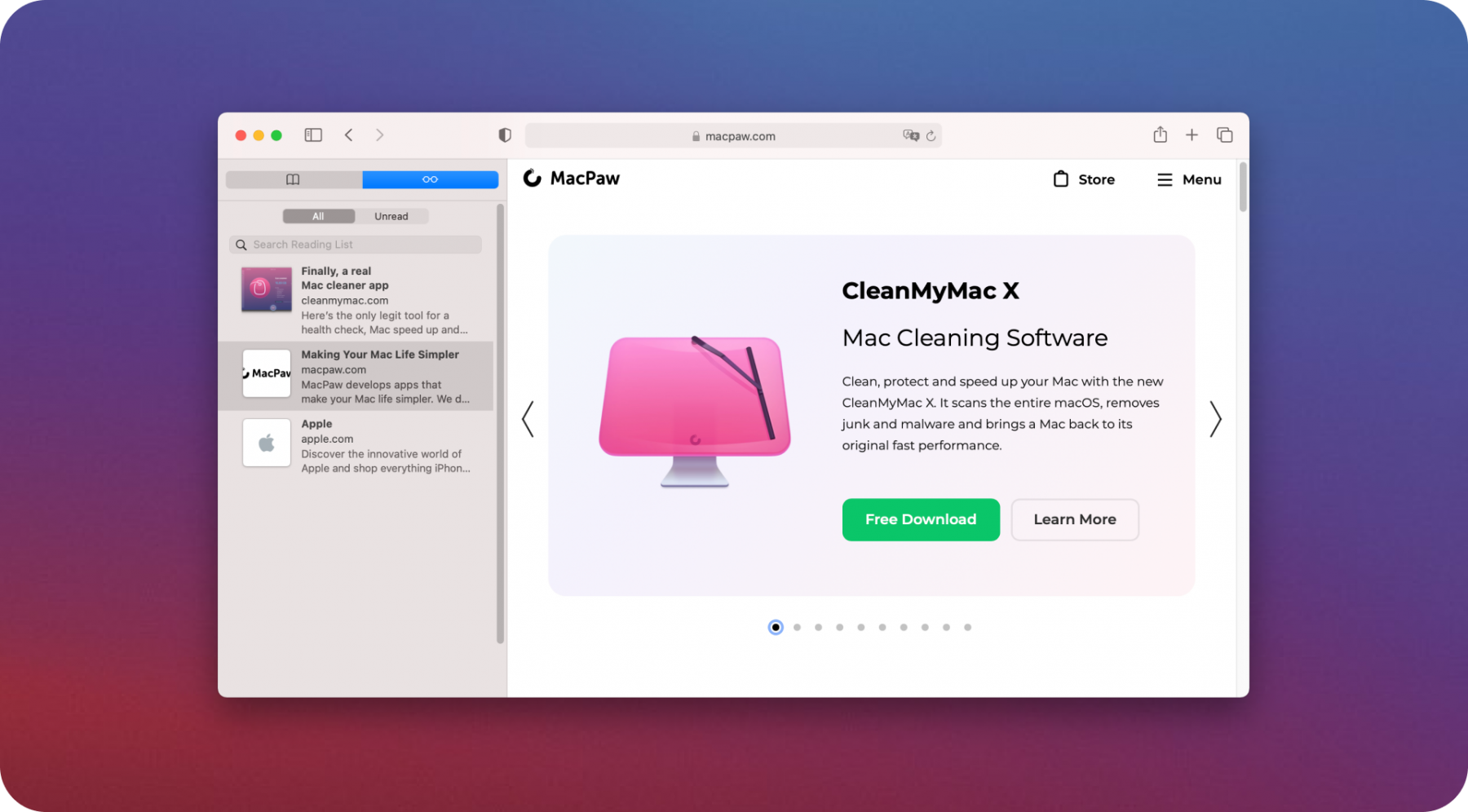 CleanMyMac X: The Best App to Clean Your Mac in No Time.