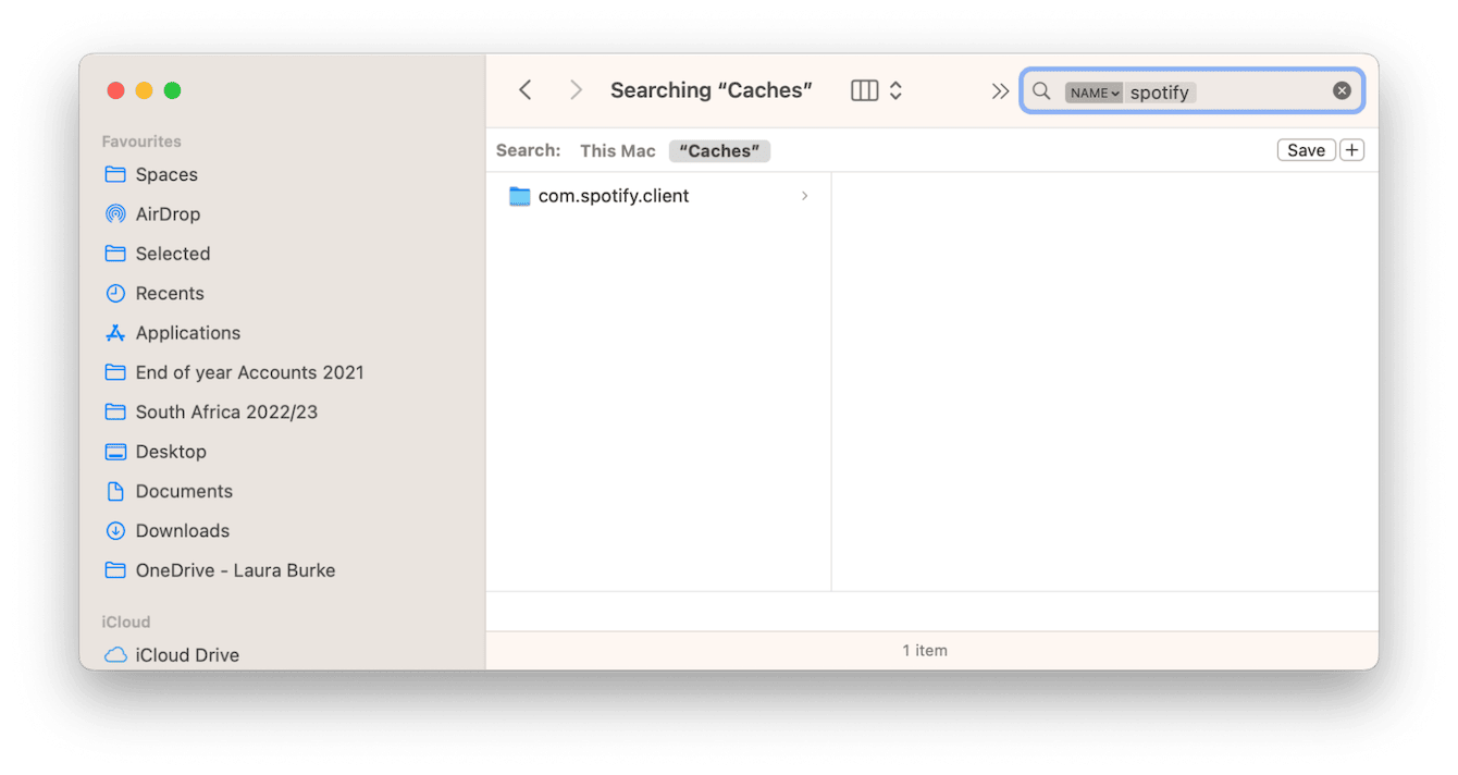 Library folder on Mac