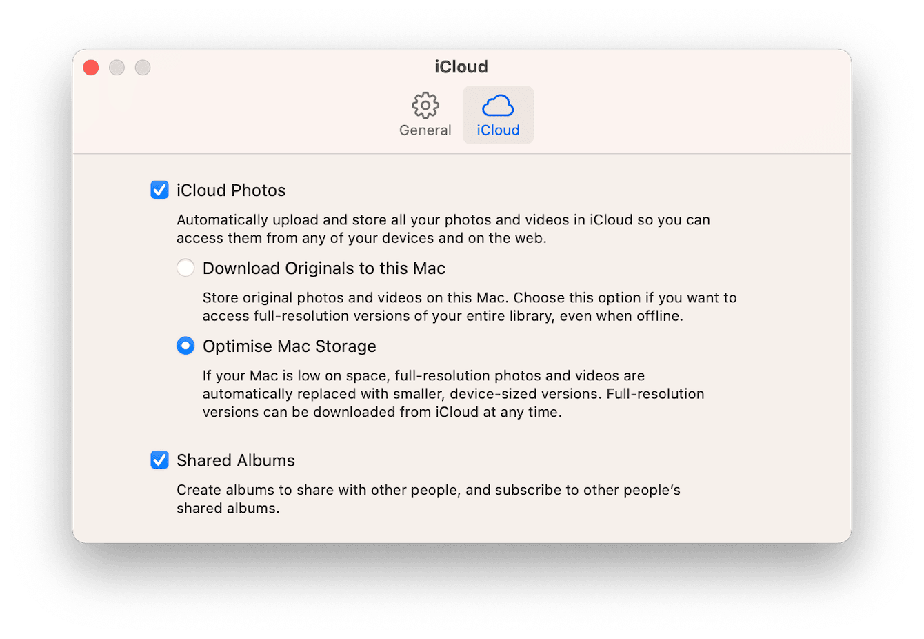Syncing videos with iCloud
