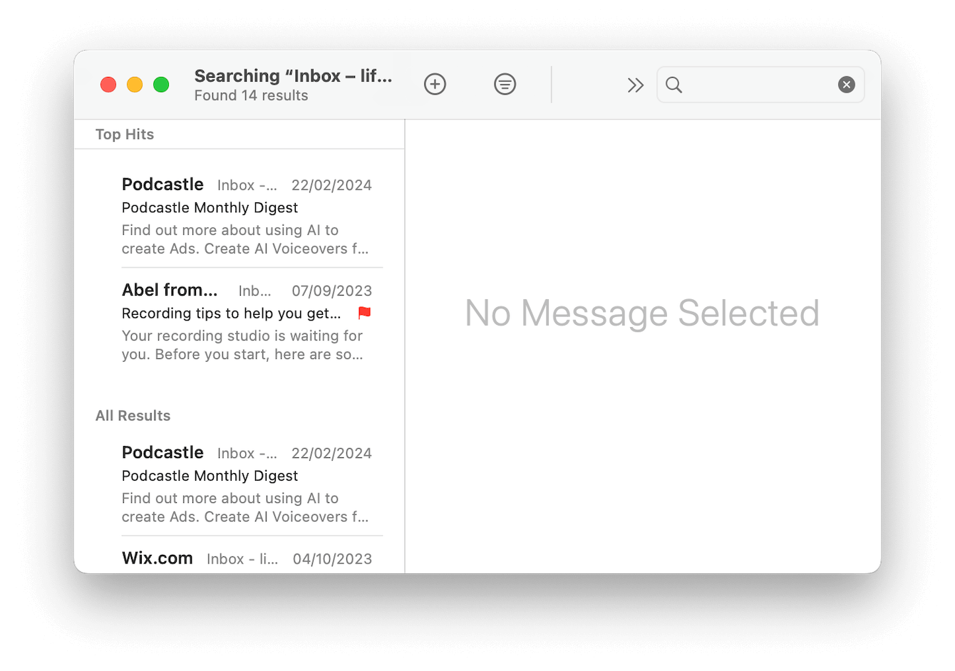 How to refresh Mail on Mac