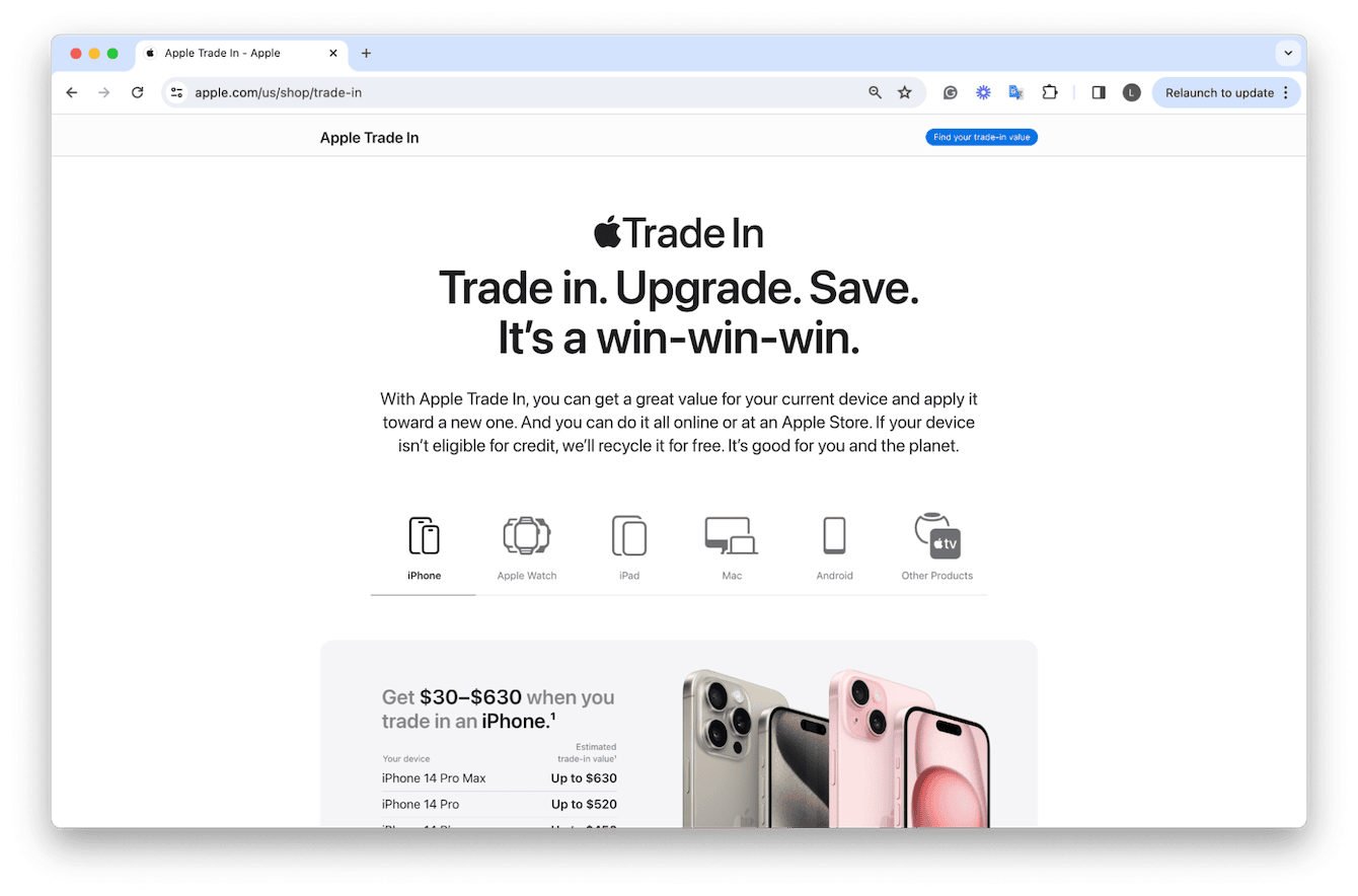 Apple's Trade-In program