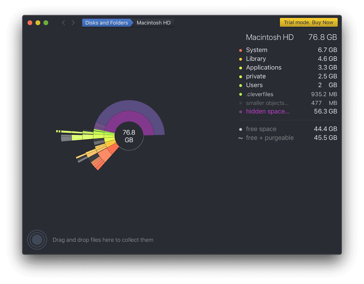 DaisyDisk app for Mac