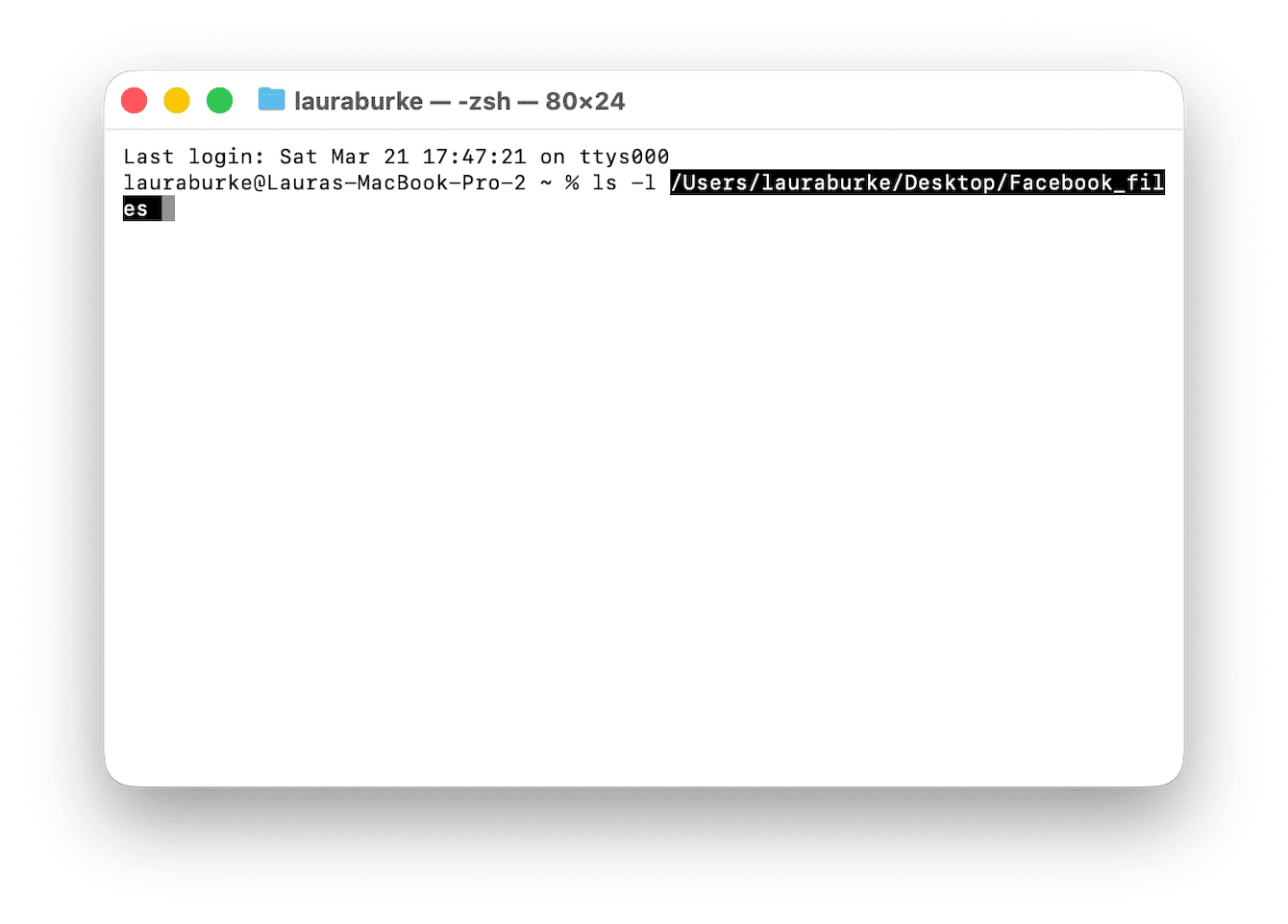 How to fix file permission issues via Terminal