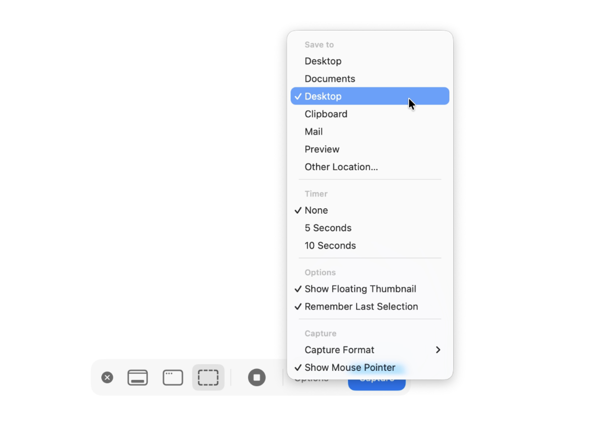 How to change screenshot save location