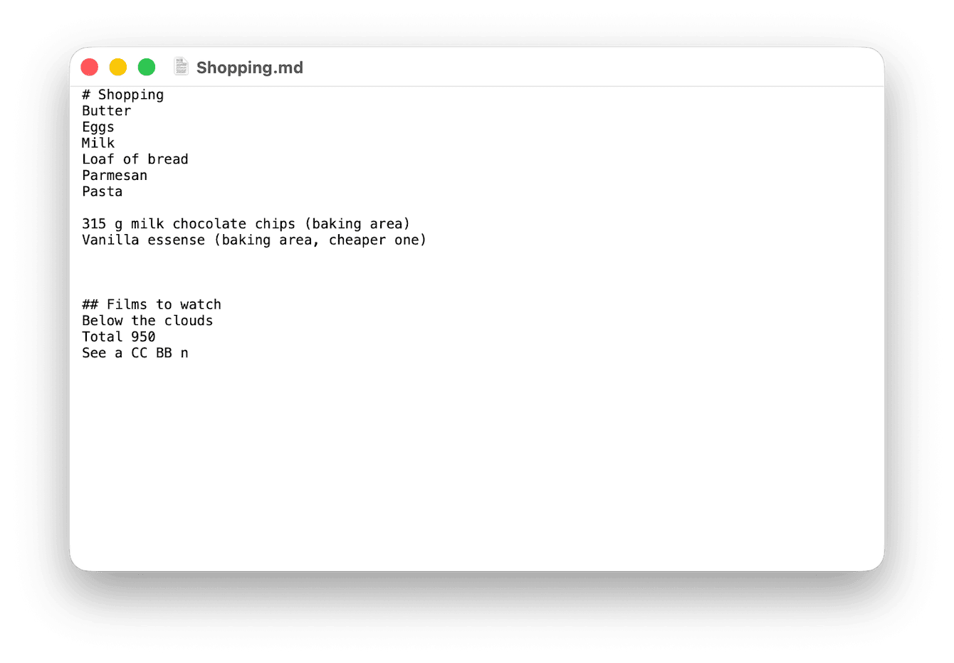 Export as Markdown from Apple Notes on Mac
