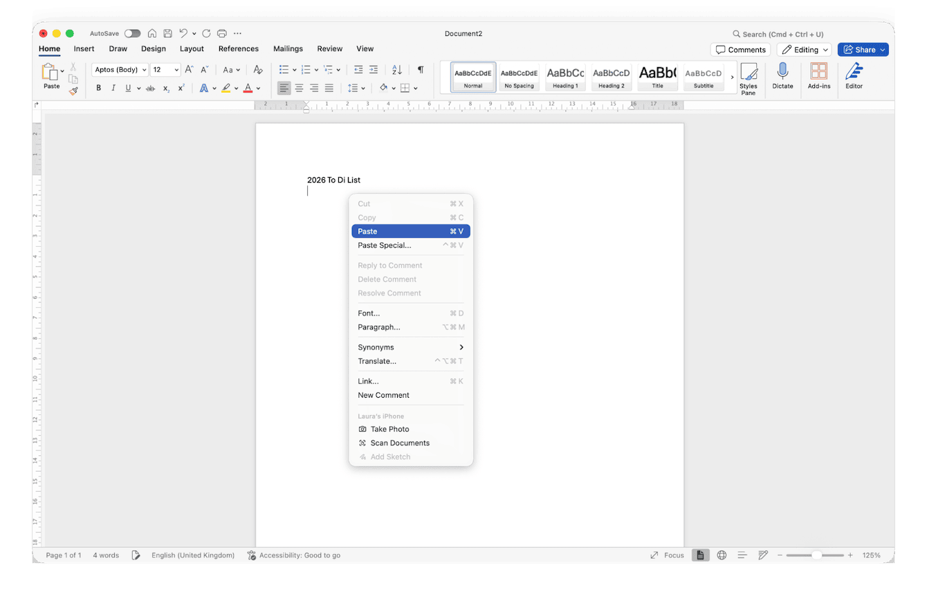 How to export notes to Word, Notion, or Obsidian
