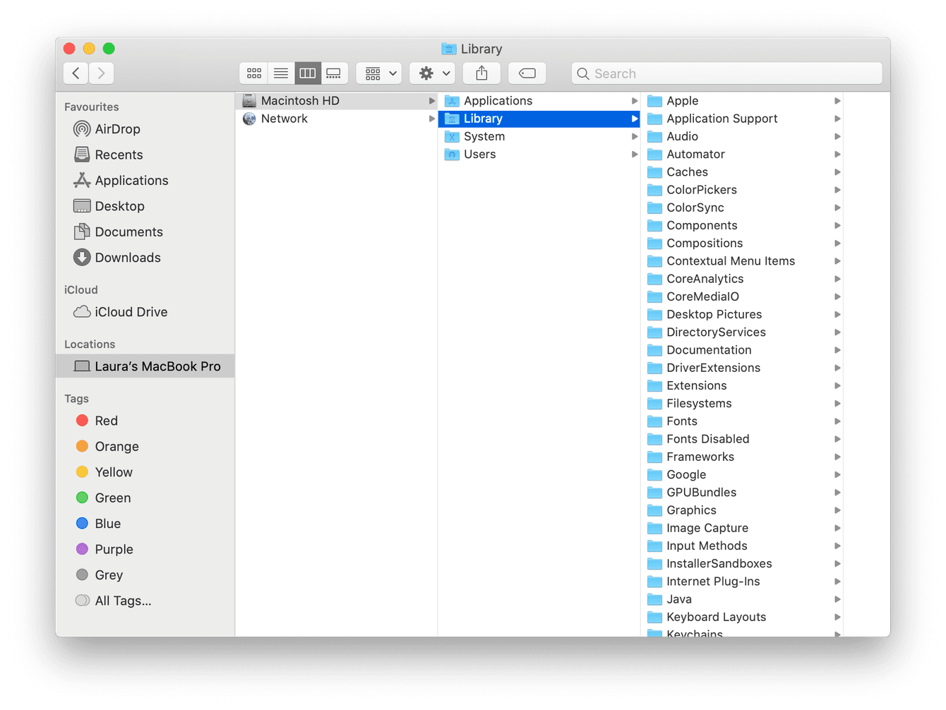 select all files in mac