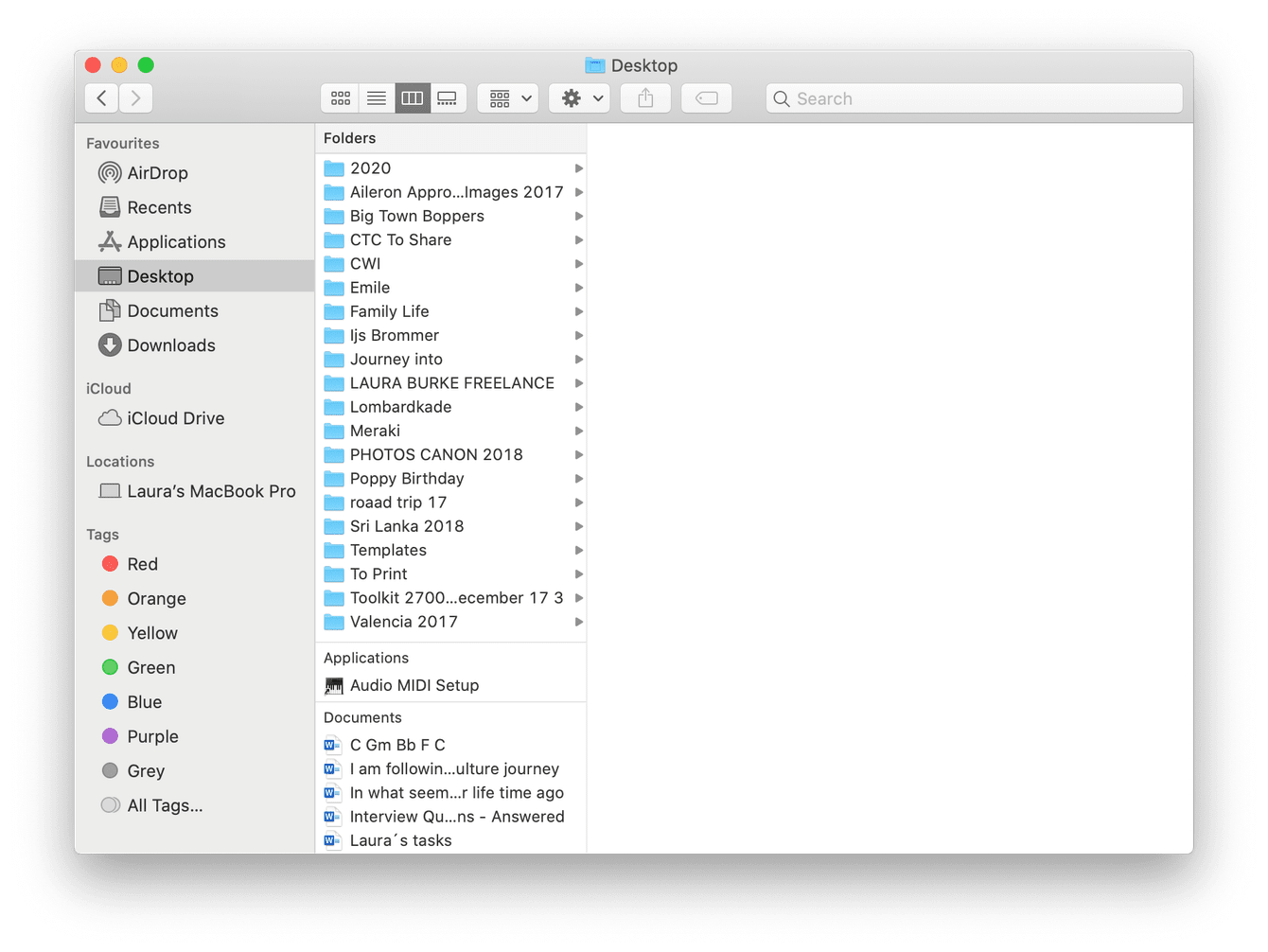 macos show files