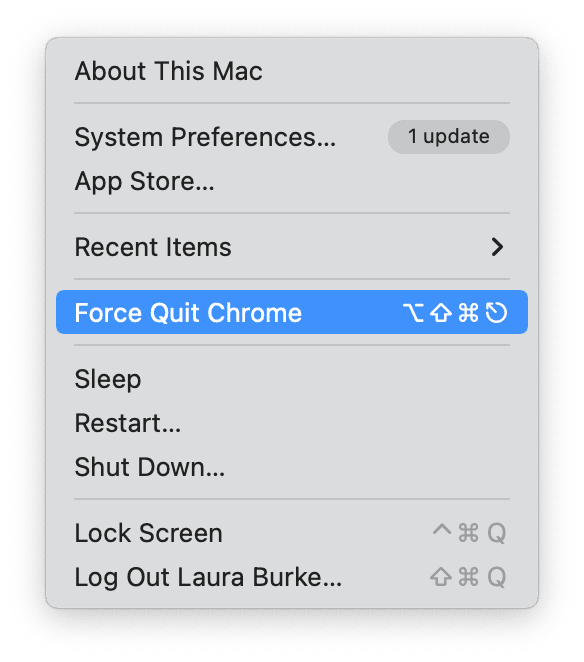 How to force quit apps with Mac task manager