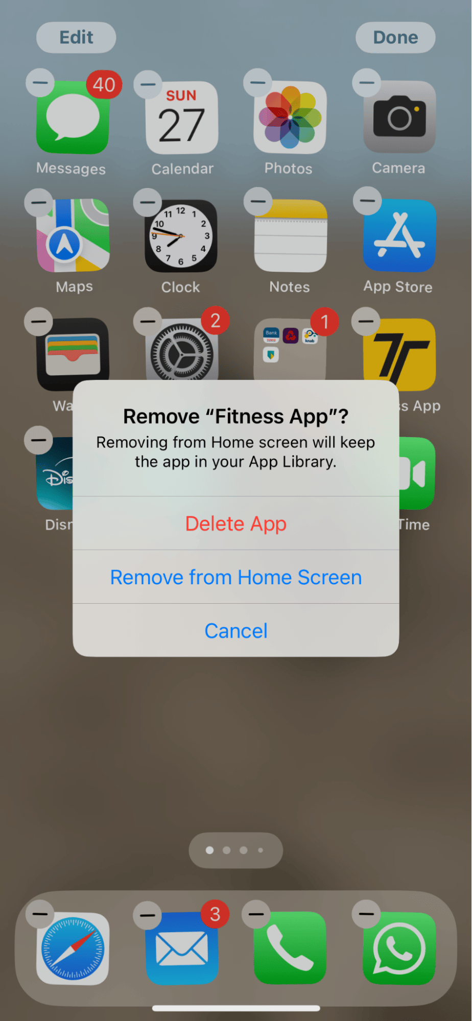 How to clean up apps on iPhone