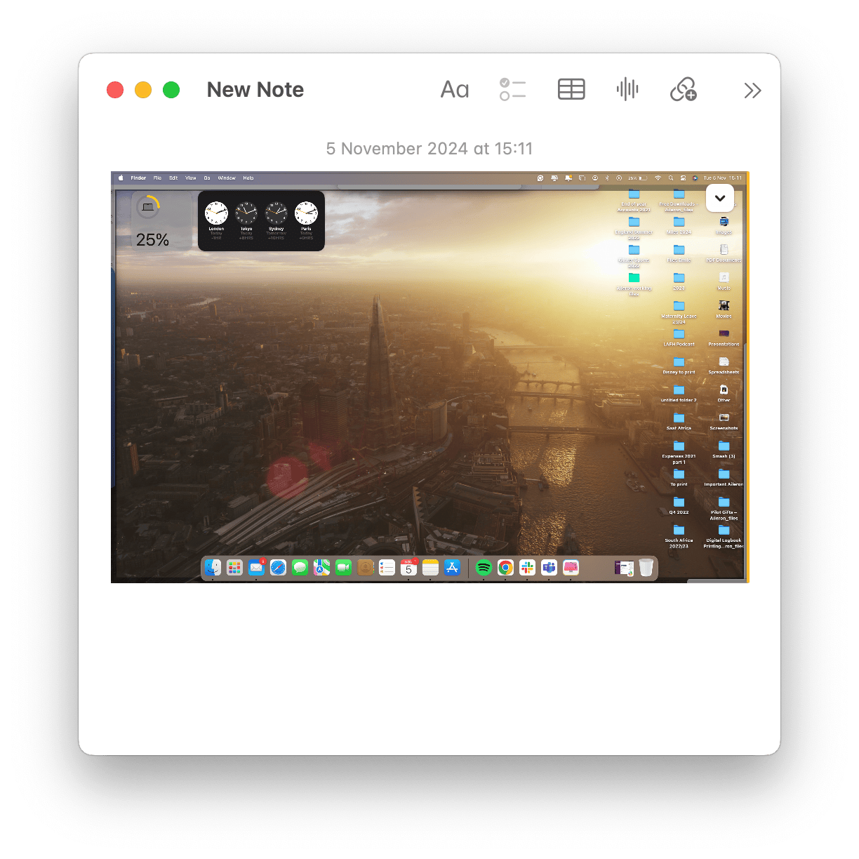 How to copy partial screen screenshot to clipboard on Mac