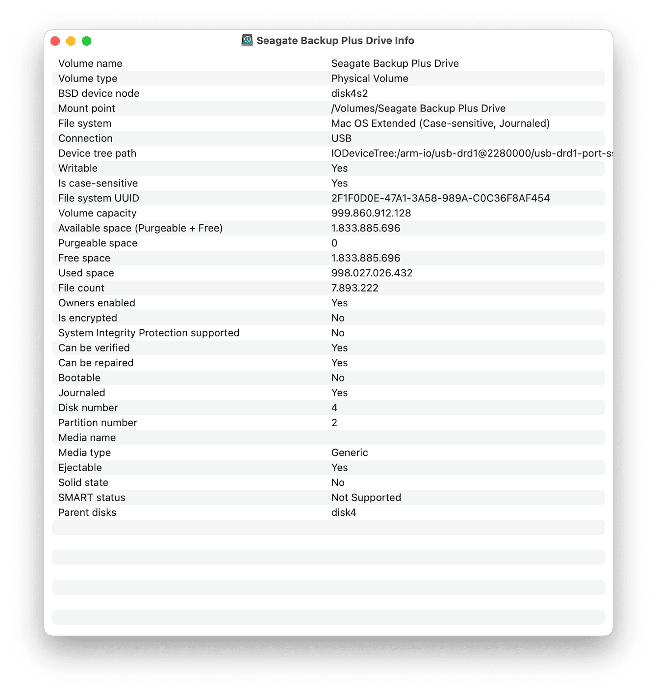 Check for disk encryption