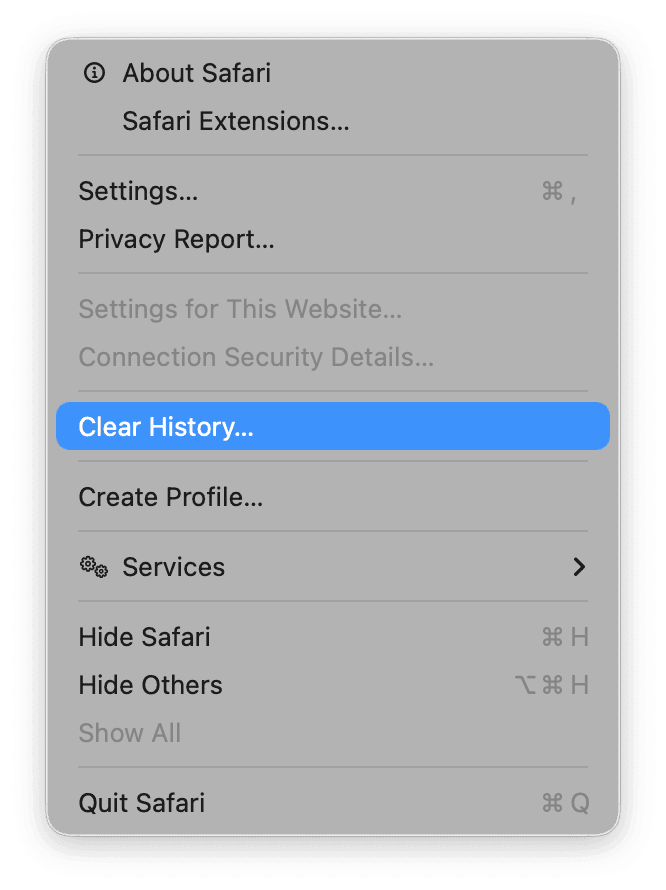 How to manage and delete history – Safari
