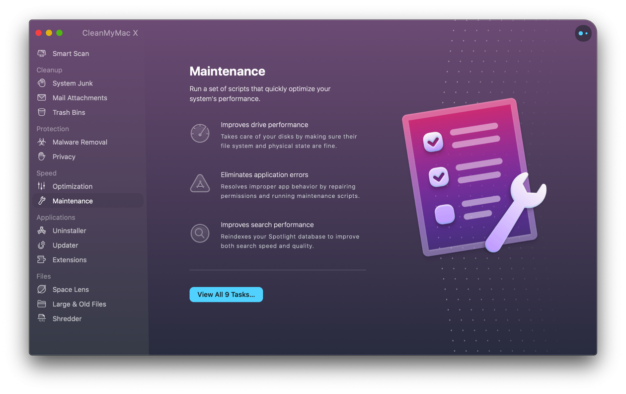 maintenance mac