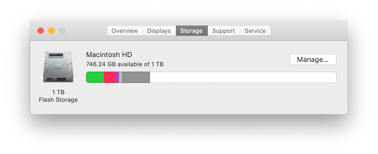 how to clean out your mac storage