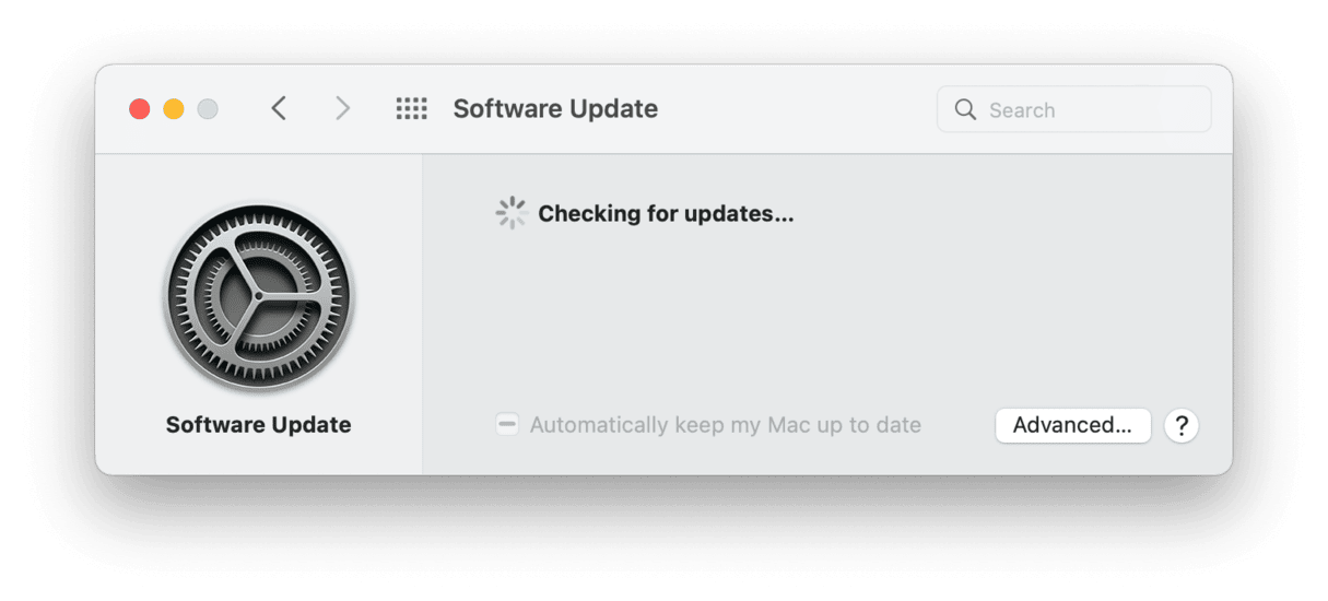 Mac Software update